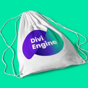 Bag1.jpg Divi Engine String Bag (Big Logo)